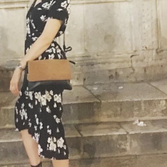 Zara Leather & Suede Crossbody Bag - Picture 7 of 12